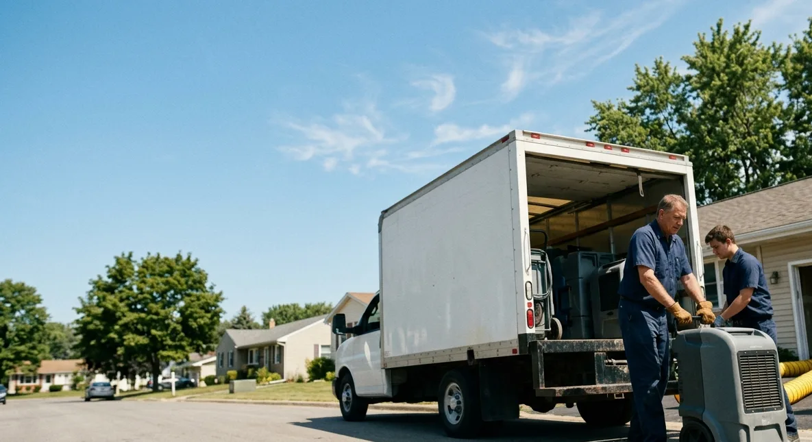 Water Damage Cleanup in Menomonie, WI near me